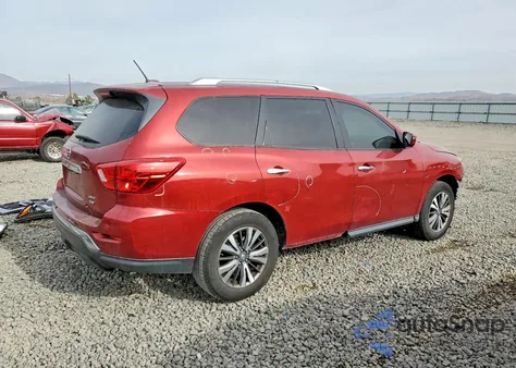 2017 Nissan Pathfinder S из США, поврежденный, VIN 5N1DR2MM4HC651556